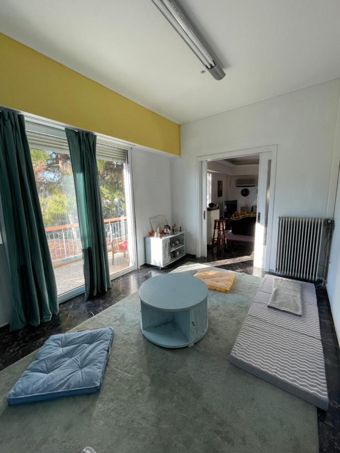 Spacious Apartment With Balconies, Ac, King Bed, Near Dt And Transports Ateny Zewnętrze zdjęcie